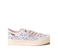 Toni Pons Toni Pons - Zapatillas de lona de mujer de tejido con cordones. Crudo Talla 40