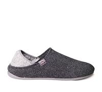 TONI PONS Zapatilla de casa para hombre hecha en fieltro reciclado - NEPAL-FR Negro, 42 EU.