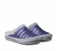 Zapatilla de casa para hombre hecha en fieltro y tejido - NORDI-TK Marino, 40 EU.