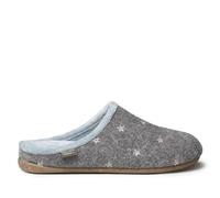 TONI PONS Zapatillas de Casa Mujer Mona-FT Gris | Suela de caucho vulcanizado.