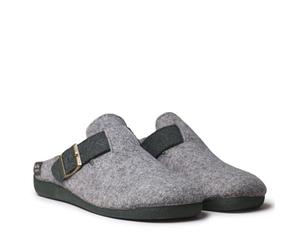 Toni PONS - Zapatillas de IR por casa,Chinela de talón Abierto,Pantufla,Suela de Goma,Fieltro,Cierre de Hebilla para: Hombre