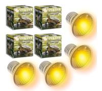 Tonia Bombilla UVB 3.0 25W y 50W - Luz Solar de Espectro Completo para Reptiles y Anfibios (4, 50w)