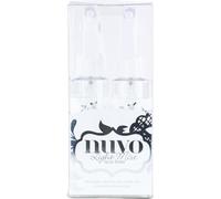Tonic Studios Nuvo Bote Spray Pulverizador 100 ml - 2 uds - para Agua, Tinta & Limpiadores de Sellos - Vacías, con Cierre Antiderrame, Compactas & Reutilizables - Light Mist Spray Bottles