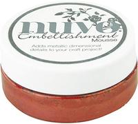 Tonic Studios Nuvo Embellishment Mousse-Persian Red