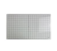 Tonic Studios Tim Holtz Tabla de Corte de Vidrio 36,2 cm x 60,3 cm - Glass Studio Media Mat - Antideslizante & Rejilla - Base Resistente al Calor para Embossing Térmico, Estampado & Manualidades