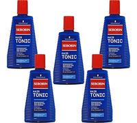 Tónico capilar Seborin Schwarzkopf para cabello fino, previene la caspa || 5 x 300 ml || 300 ml (paquete de 5)