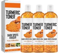 Tónico de Cúrcuma para Eliminar Manchas Oscuras, Sérum Hidratante Antiedad, Nutritivo y Ligero, Sérum Tónico con Vitamina C y Aceite de Cúrcuma, para Todo Tipo de Piel