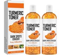 Tónico de cúrcuma para eliminar manchas oscuras, tónico facial hidratante, sérum tónico con vitamina C y aceite de cúrcuma, para unificar el tono de la piel, antiedad