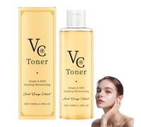 Tónico Facial Con Vitamina C - Hidratante, Reafirmante Y Revitalizante - 100ml - Reduce Poros, Líneas Finas Y Manchas Oscuras - Con ácido Hialurónico - Para Todo Tipo De Piel