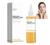 Tónico Facial de Ácido Kójico y Cúrcuma, 150 ml, Tónico Hidratante Corrector de Manchas, Exfoliante e Iluminador, Hidratación Profunda para Piel Seca y Grasa