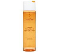 Tónico Facial Vitamina C y Niacinamida Deliplus Facial Clean Iluminador y Antioxidante todo tipo de piel.