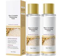 Tónico Hidratante de Ceramida de Arroz, Reparador de la Barrera y Tónico Facial de Hidratación Profunda, Refrescante, Unifica el Tono, Cuidado Equilibrante de la Piel, Para Mujeres y Hombres