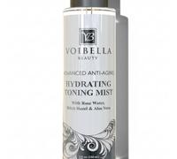 Tónico hidratante orgánico antienvejecimiento para el rostro, el mejor agua de rosas, hamamelis y aloe vera. Spray facial hidratante natural para la piel para mujeres. Pura, fresca, sin alcohol y