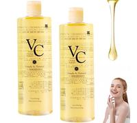 Tónico iluminador intensivo VC, refrescante y calmante, hidratante profundo y rejuvenecedor, tónico hidratante con vitamina C para todo tipo de piel (2 Piezas)