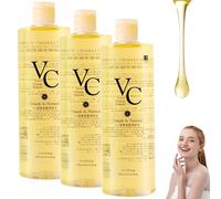 Tónico iluminador intensivo VC, refrescante y calmante, hidratante profundo y rejuvenecedor, tónico hidratante con vitamina C para todo tipo de piel (3 Piezas)