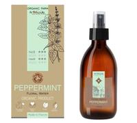 Tónico Menta Piperita Bio 100% Natural: Limpiador Facial, Regenerador Celular, Calmante Post Depilación y Afeitado, Reduce Poros e Imperfecciones, Cosmética Casera - 250 ml