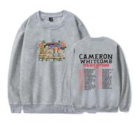 Tonidos Ca-meron Singer Whit-Comb I've Got Options Tour Merch Sudadera Mujer Hombre Casual Cuello Redondo Manga Larga Jersey Ropa XXS-4XL-Grey||m