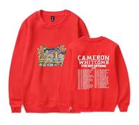 Tonidos Ca-meron Singer Whit-Comb I've Got Options Tour Merch Sudadera Mujer Hombre Casual Cuello Redondo Manga Larga Jersey Ropa XXS-4XL-Red||m
