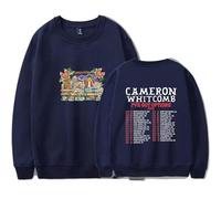Tonidos Ca-meron Singer Whit-Comb I've Got Options Tour Merch Sudadera Mujer Hombre Casual Cuello Redondo Manga Larga Jersey Ropa XXS-4XL-Navy Blue||m