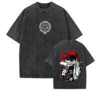 Tonidos Camiseta Oversized Harajuku Camiseta De Cuello Redondo Anime Hellsing Impresión Manga Corta Casual Cosplay Y2k Tops De Verano para Mujeres Hombres XS-3XL-Style 3||XX_l