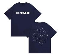 Tonidos Don Toliver Tour T-Shirt 2D Clásico Impreso Manga Corta Hip Hop Harajuku Tops De Verano Cuello Tripulación Camiseta para Hombres Mujeres XXS-4XL-Navy Blue||m