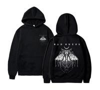 Tonidos Hoodie Hombres Mujeres Bad Rapper Om-ens Y2K Hip Hop Sudadera Vintage Oversize Casual Manga Larga Sudadera con Capucha XS-3XL-Black||x_l