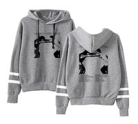 Tonidos Hoodie Hombres Mujeres Mal-Colm Cantante To-DD Tour Hip Hop Deportes Sudadera Pareja Oversize Casual Manga Larga Pullover XXS-4XL-Grey||4X_l