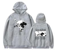 Tonidos Sudadera con Capucha Mal-Colm Cantante To-DD Tour Impresa Sudadera Casual Vintage Suelto Moderno Divertido Top Hombres Mujeres Hip Hop Harajuku Ropa XS-3XL-Grey||x_s