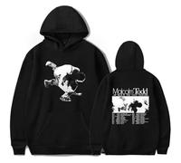 Tonidos Sudadera con Capucha Mal-Colm Cantante To-DD Tour Impresa Sudadera Casual Vintage Suelto Moderno Divertido Top Hombres Mujeres Hip Hop Harajuku Ropa XS-3XL-Black||3X_l
