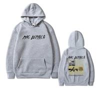 Tonidos Sudadera con Capucha Unisex M-AC Singer De-Marco Vintage Hip Hop Pullover Hoodie Oversized De Manga Larga para Mujer Y Hombre XXS-4XL-Grey||x_s