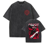 Tonidos Tshirt Anime Hellsing Impreso Manga Corta Hip Hop Harajuku Oversized Summer Tops Camiseta De Cuello Redondo para Hombres Mujeres XS-3XL-Style 2||m