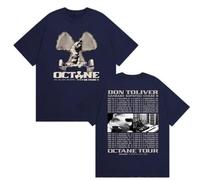 Tonidos Tshirt Don Toliver Tour Impreso Manga Corta Hip Hop Harajuku Tops De Verano Cuello Tripulación Camiseta para Hombres Mujeres XXS-4XL-Black||XX_l