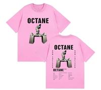 Tonidos Tshirt Don Toliver Tour Imprimir Cuello Redondo Manga Corta Mujeres Hombres Ropa De Harajuku De Gran Tamaño XXS-4XL-Pink||XX_l