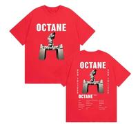 Tonidos Tshirt Don Toliver Tour Imprimir Cuello Redondo Manga Corta Mujeres Hombres Ropa De Harajuku De Gran Tamaño XXS-4XL-Red||3X_l