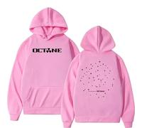 Tonidos Unisex Sudadera con Capucha Don Toliver Octane Tour Impreso Hoodie Deportivo De Manga Larga De Gran Tamaño para Hombres Mujeres XXS-4XL-Pink||x_s