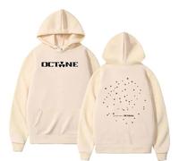 Tonidos Unisex Sudadera con Capucha Don Toliver Octane Tour Impreso Hoodie Deportivo De Manga Larga De Gran Tamaño para Hombres Mujeres XXS-4XL-Khaki||m
