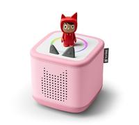 Toniebox 2 - Juego de iniciación, juguete educativo para aumentar el habla para niños pequeños certificado 1+, reproductor de audio sin pantalla con Tonie Rubie creativo - Rosa