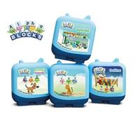 Tonies Alphablocks Audio Clever Pocket Tonie Set, para uso con Toniebox