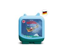 tonies Clever Caja Toniebox, el pequeño dragón de Coco celebra la Navidad. Aprende inglés con el pequeño dragón de Coco, Juego de Audio para niños a Partir de 5 años, Tiempo de Juego