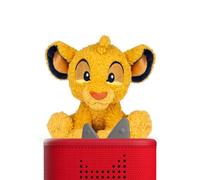 tonies Cuddle Toniebox Disney El Rey León - Cuddle Simba - Peluche con 3 historias para acurrucarse para niños a partir de 3 años, tiempo de juego aprox. 37 minutos