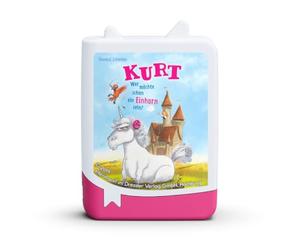 tonies Figura auditiva para Toniebox, book, Kurt, unicornio contra voluntad - 1. ¿Quién quiere ser un unicornio?, juego de audio para niños a partir de 5 años, tiempo de juego aprox. 71 minutos