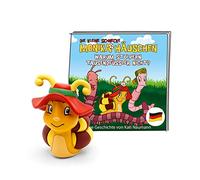 tonies Figura auditiva para Toniebox, la pequeña cabaña de Caracol Monika - ¿por qué los ciempiés no tropiezan?, Juego de Audio para niños a Partir de 3 años, Tiempo de Juego Aprox. 42 Minutos