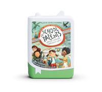 tonies Figura de audición para Toniebox, Book, School of Talents Bd.1 Primera hora: Animales ruidosos, juego de audio para niños a partir de 8 años, tiempo de juego aprox. 173 minutos