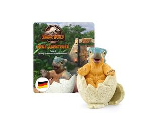 tonies Figura de audición para Toniebox, Jurassic World: Nueva Aventura - Episodio 1: Camp Cretácico/Secretos, Juego de Audio para niños a Partir de 6 años, Tiempo de reproducción de 44 Minutos Aprox