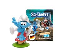 tonies Figura de audición para Toniebox, Los Pitufos, un héroe Torpe y 3 Aventuras más de Pitufos, Juego de Audio para niños a Partir de 5 años, Tiempo de Juego de 50 Minutos Aprox