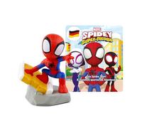 tonies Figuras de escucha para Toniebox, Marvel Spidey y sus súper amigos El equipo de Spidey & 3 aventuras más emocionantes, juego de audio para niños a partir de 4 años, tiempo de juego de 57