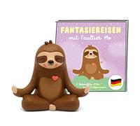 Tonies Figuras para Toniebox, Viaje de ensueño para niños: Hierro de fantasía con Perezoso Mo - 8 Lugares Especiales para Relajarse, audiolibro a Partir de 4 años, Tiempo de reproducción Aprox. 76