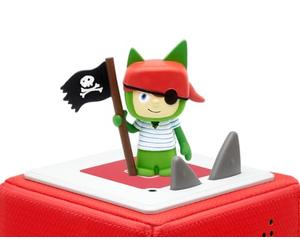 tonies Personaje de audio creativo pirata, juguetes de pirata, juguetes de aprendizaje para niños con hasta 90 minutos de contenido personalizable para niños