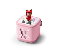 Tonies Toniebox 2 caja de historia para niños, música y juegos, 1 a 9 años, escucha, aprende, mejilla, resistente y fácil de usar, 1 figura de Rubia, rosa flor