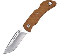 TONIFE CK2103 Navaja plegable con hoja de acero Aus-8 Navaja de camping para exteriores con mango de G10 antideslizante Clip de bolsillo EDC